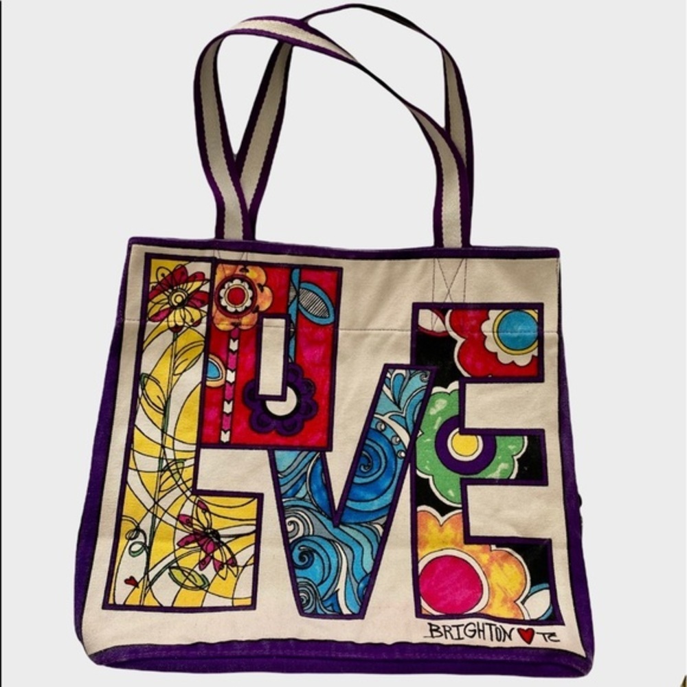 Brighten Limited Edition Love Grove II Canvas Tote